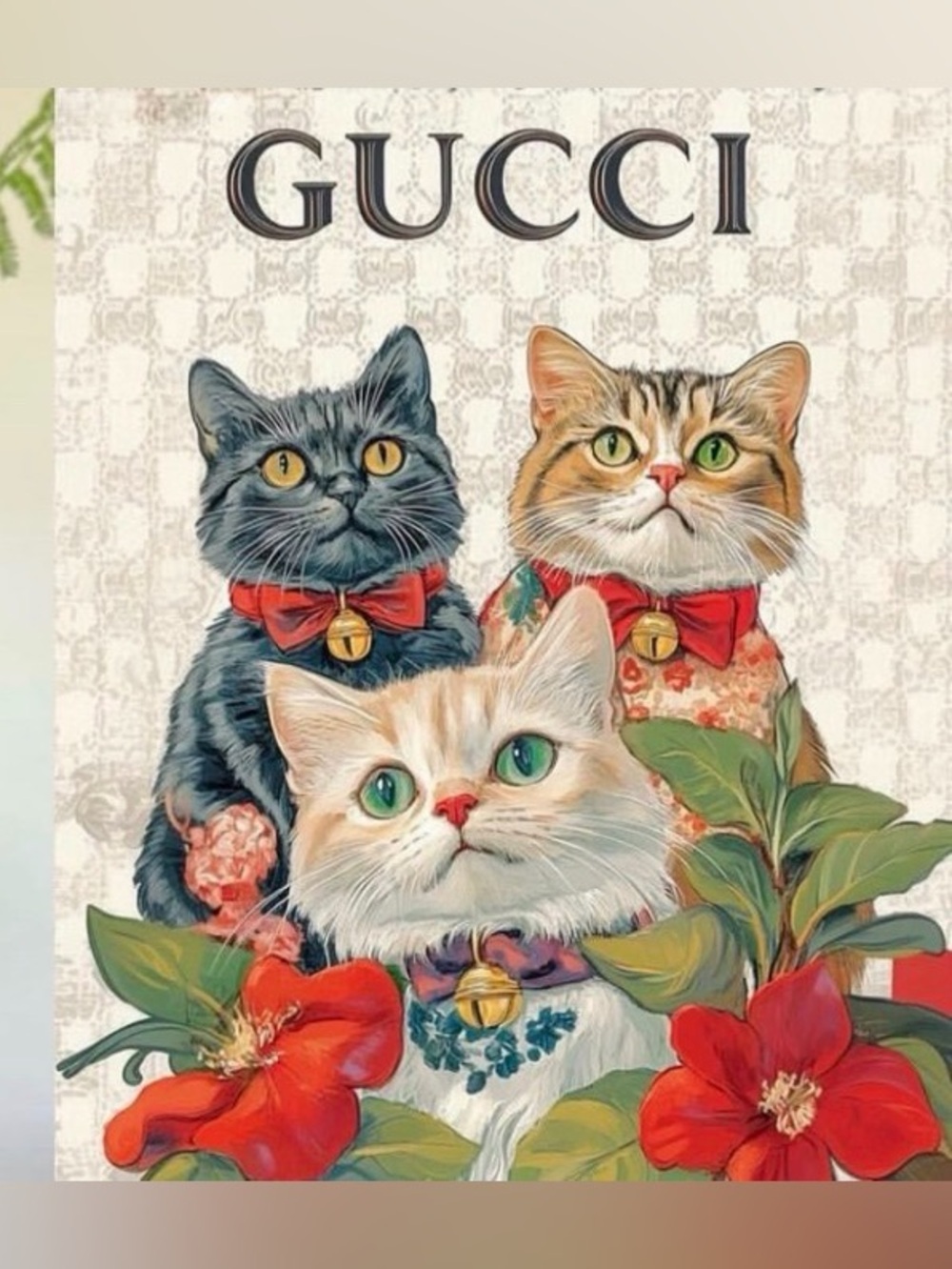 New Gucci GWP Cat 🐈⬛ themed design Travel Tumbler - Multicolor - Picture 13 of 14